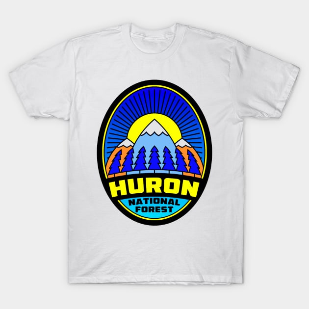 Huron National Forest Michigan T-Shirt by TravelTime